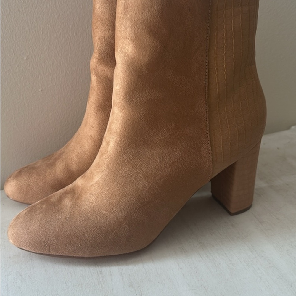 Tan Ankle Booties - Picture 3 of 3